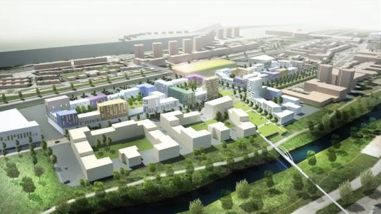 &Ouml;versiktsbild Partille City (bilden är en illustration).