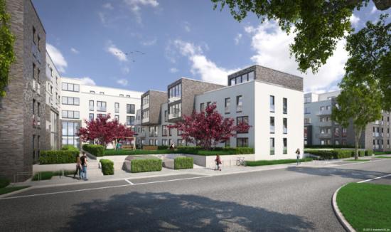 NCC lägenheter byggda utifrån NCCs plattformsmodell i Hamburg 