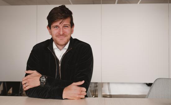 Magnus Uvnäs, projektledare på Sjöson Fastighet.