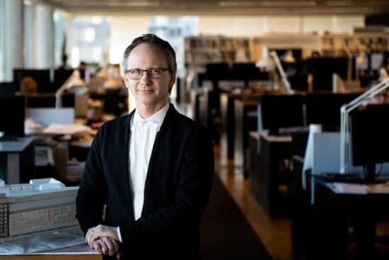Rickard Nygren, arkitekt och hållbarhetsspecialist på White Arkitekter.