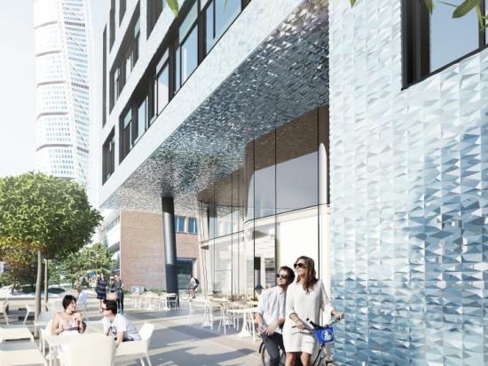 Midroc utvecklar en ny kontorsfastighet, World Trade Center Propellergatan, i Västra Hamnen i Malmö.