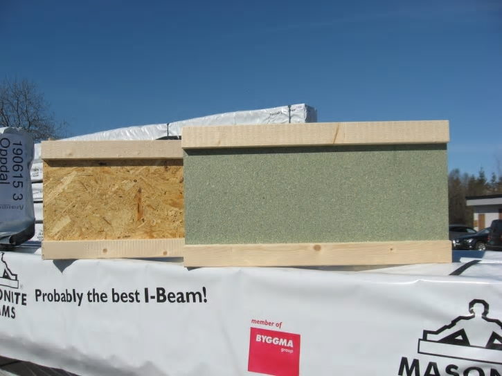 Masonite Beams byter livmaterial till högkvalitativ spånskiva.