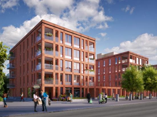 Midroc och Alsingevallen har utvecklat kvarteret Bävern i centrala Trelleborg.
