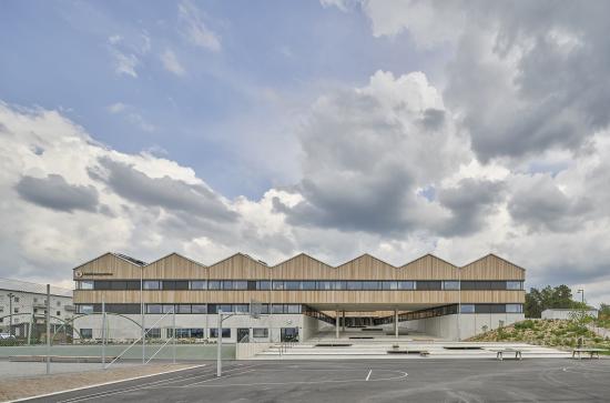 Adolfsbergsskolan, Knivsta. Arkitekt: LLP arkitekter, beställare Knivsta kommunfastigheter/Knivsta kommun.