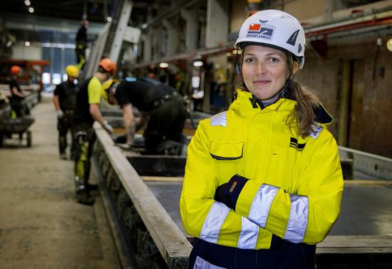 Helena Svernling är från och med mars KMA-samordnare hos Byggelement.