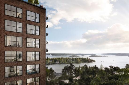 Den enda bostaden som fortfarande är till salu är det spektakulära Penthouset på 295 kvadratmeter och med 121 kvadratmeter takterrass.