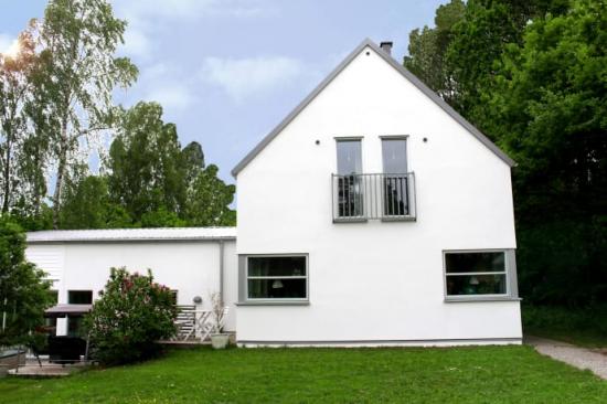 Villa i Dalby, Skåne, putsad med Weber Serpovent G2