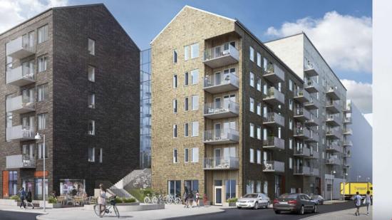 Riksbyggens Brf Petunia i Mölndals innerstad (bilden är en illustration).
