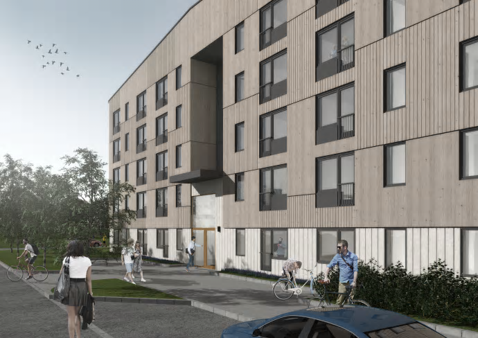 Studentbostäder Campus Luleå, Polstjärnan.