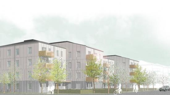Kvarteret Signallottan 2 ligger vid Stora Törnekvior och Ada Blocks gata på A7-området i Visby.