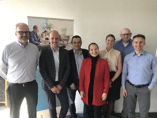 Teamet består av Tor Einar Norbakk, Redmar Drent (Vesta Chemicals), Matteo Barozzi, Cecilia Barozzi, Sara Wengström, Harry Kleinsmit (Vesta), Italo Rebuzzi (Barozzi).