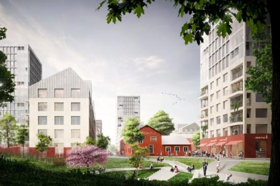Bolidenplan - ett citynära läge mellan &Aring;rsta och Globen.