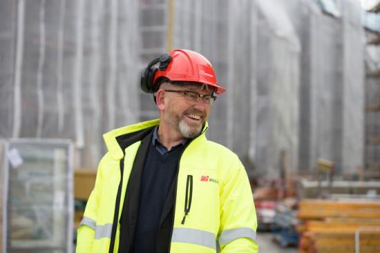 Johan Lindholm, förbundsordförande Byggnads.