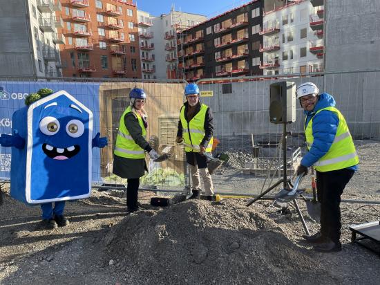 Sofia Ljungdahl, Mats Gerdau och Daniel Kjørberg Siraj.