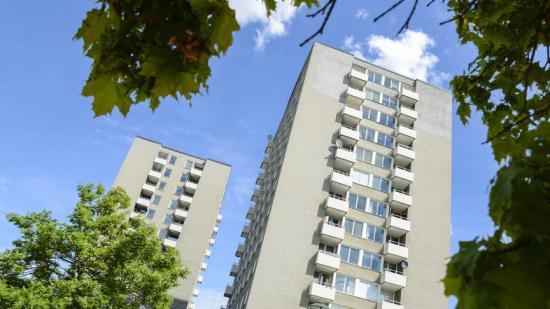 Energieffektivt renoverade hus i Valla torg – en hållbar lösning inom stadsutveckling som Stockholmshem genomförde i projektet GrowSmarter.