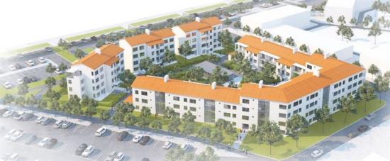 White Arkitekter AB har tagit fram ett förslag på ett nytt bostadsområde.