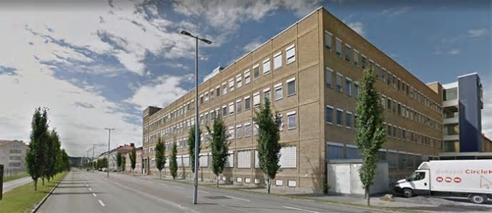 Saabs gamla lokaler på Odengatan kommer att byggas om till studentbostäder.