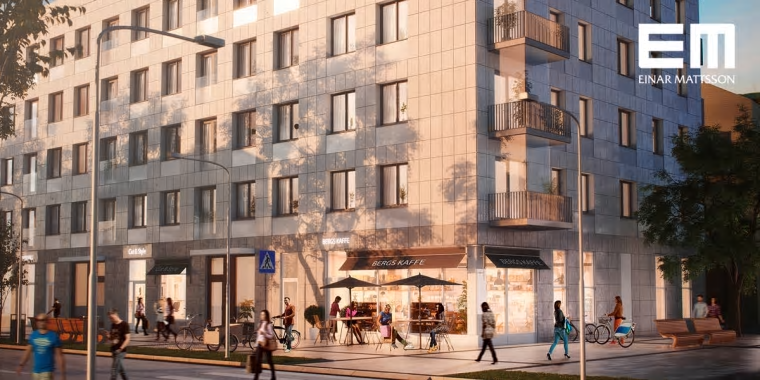 Kvarteret Backåkra i Norra Djurgårdsstaden.